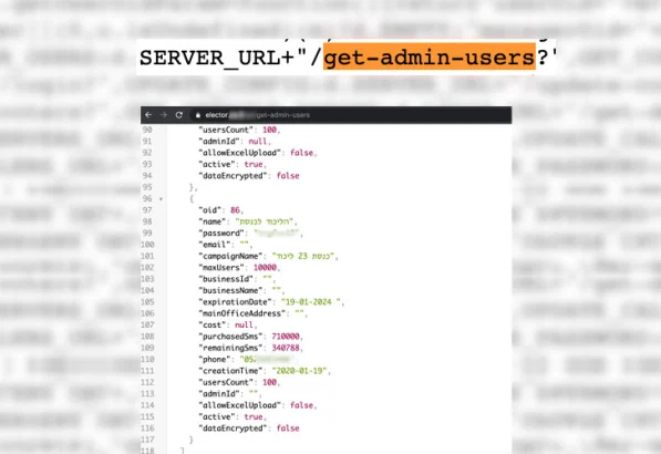 Extrait d'un bout de code informatique avec des champs contenant des informations personnelles telles que le nom, l'age, l'adresse...