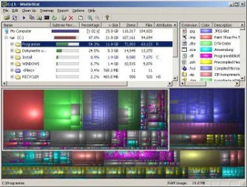 Screenshot de Windirstats